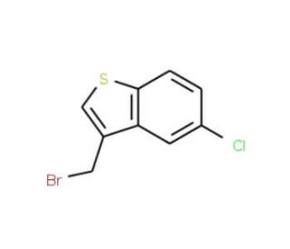 3-(Bromomethyl)-5-chlorobenzo[b]thiophene (CAS 1198-51-2) - chemical structure image