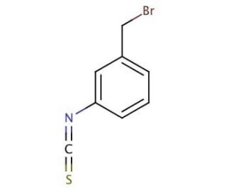 3-(Bromomethyl)phenyl isothiocyanate (CAS 155863-31-3) - chemical structure image