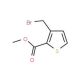3-Bromomethyl-thiophene-2-carboxylic acid methyl ester (CAS 59961-15-8) - chemical structure image