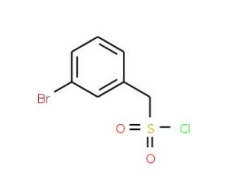 (3-Bromophenyl)methanesulphonyl chloride (CAS 58236-74-1) - chemical structure image