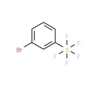 (3-Bromophenyl)sulfur pentafluoride (CAS 672-30-0) - chemical structure image