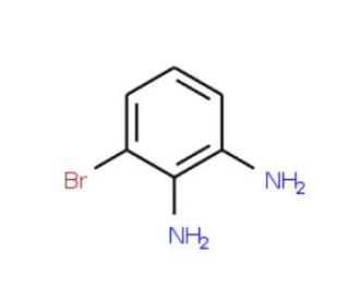 3-Bromophenylene-1,2-diamine (CAS 1575-36-6) - chemical structure image