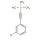 (3-Bromophenylethynyl)trimethylsilane (CAS 3989-13-7) - chemical structure image