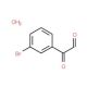 3-Bromophenylglyoxal hydrate (CAS 106134-16-1) - chemical structure image