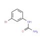 3-Bromophenylurea (CAS 2989-98-2) - chemical structure image