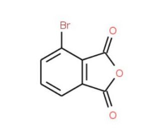 3-Bromophthalic anhydride (CAS 82-73-5) - chemical structure image