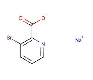 3-Bromopicolinic Acid Sodium Salt - chemical structure image