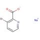 3-Bromopicolinic Acid Sodium Salt - chemical structure image