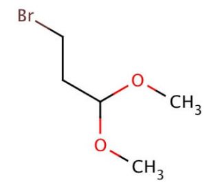 3-Bromopropionaldehyde dimethyl acetal (CAS 36255-44-4) - chemical structure image