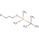 (3-Bromopropoxy)-tert-butyldimethylsilane (CAS 89031-84-5) - chemical structure image