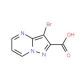 3-Bromopyrazolo[1,5-a]pyrimidine-2-carboxylic acid - chemical structure image