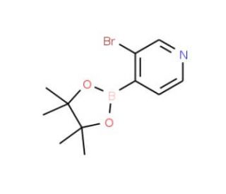 3-Bromopyridine-4-boronic acid pinacol ester (CAS 458532-92-8) - chemical structure image