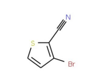 3-Bromothiophene-2-carbonitrile (CAS 18791-98-5) - chemical structure image