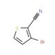 3-Bromothiophene-2-carbonitrile (CAS 18791-98-5) - chemical structure image