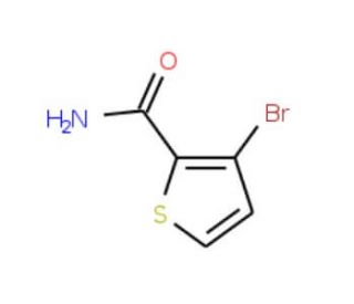 3-Bromothiophene-2-carboxamide (CAS 78031-18-2) - chemical structure image
