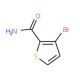 3-Bromothiophene-2-carboxamide (CAS 78031-18-2) - chemical structure image