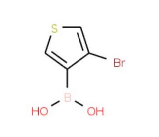3-Bromothiophene-4-boronic acid (CAS 101084-76-8) - chemical structure image