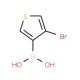 3-Bromothiophene-4-boronic acid (CAS 101084-76-8) - chemical structure image