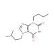 3-butyl-7-(3-methylbutyl)-3,7-dihydro-1H-purine-2,6-dione - chemical structure image