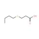 3-(Butylthio)propanoic acid (CAS 22002-73-9) - chemical structure image