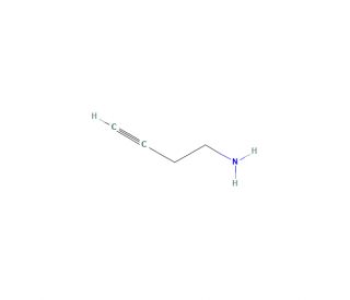 3-Butyn-1-amine (CAS 14044-63-4) - chemical structure image