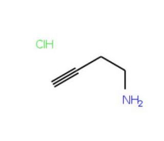 3-Butyn-1-amine hydrochloride (CAS 88211-50-1) - chemical structure image