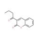 3-butyryl-2H-chromen-2-one (CAS 1846-73-7) - chemical structure image