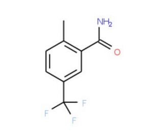 3-Carbamoyl-4-methylbenzotrifluoride (CAS 261951-97-7) - chemical structure image