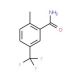 3-Carbamoyl-4-methylbenzotrifluoride (CAS 261951-97-7) - chemical structure image