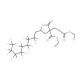 3-(Carbethoxy)-3-(methylcarbethoxy)-5-(1H,1H-perfluorononyl)- -butyrolactone (CAS 674786-75-5) - chemical structure image