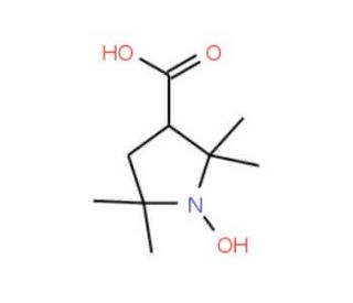 (&plus;)-3-Carboxy-2,2,5,5-tetramethylpyrrolidinyl-1-oxy (CAS 50525-83-2) - chemical structure image