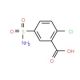 3-Carboxy-4-chlorobenzenesulfonamide (CAS 97-04-1) - chemical structure image