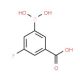 3-Carboxy-5-fluorophenylboronic acid (CAS 871329-84-9) - chemical structure image