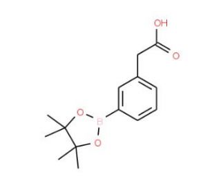 3-(Carboxymethyl)phenylboronic acid, pinacol ester (CAS 79775-05-6) - chemical structure image