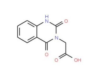 3-Carboxymethyl-quinazoline-2,4-dione (CAS 78754-94-6) - chemical structure image