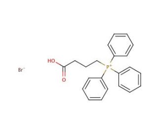 (3-Carboxypropyl)triphenylphosphonium bromide (CAS 17857-14-6) - chemical structure image