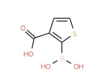 3-Carboxythiophene-2-boronic acid (CAS 519054-53-6) - chemical structure image