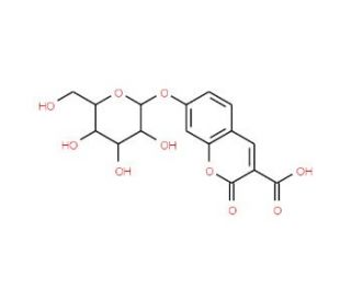 3-Carboxyumbelliferyl b-D-galactopyranoside (CAS 64664-99-9) - chemical structure image 