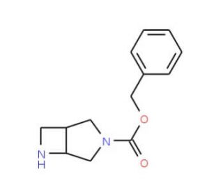 3-Cbz-3,6-Diazabicyclo[3.2.0]heptane (CAS 370880-87-8) - chemical structure image