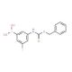 3-(Cbz-Amino)-5-fluorophenylboronic acid (CAS 874290-61-6) - chemical structure image