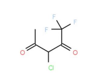3-Chloro-1,1,1-trifluoro-pentane-2,4-dione - chemical structure image