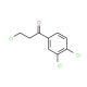 3-Chloro-1-(3,4-dichlorophenyl)-1-propanone (CAS 35857-66-0) - chemical structure image