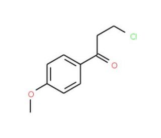 3-Chloro-1-(4-methoxyphenyl)propan-1-one (CAS 35999-20-3) - chemical structure image