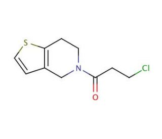 3-chloro-1-{4H,5H,6H,7H-thieno[3,2-c]pyridin-5-yl}propan-1-one - chemical structure image