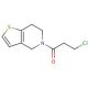 3-chloro-1-{4H,5H,6H,7H-thieno[3,2-c]pyridin-5-yl}propan-1-one - chemical structure image