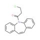 3-Chloro-1-dibenzo[b,f]azepin-5-yl-propan-1-one - chemical structure image