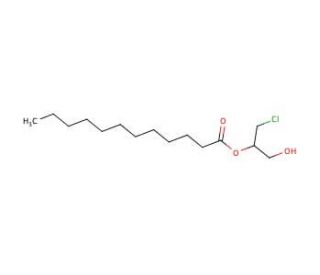 3-Chloro-1-hydroxypropyl Laurate - chemical structure image