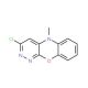 3-Chloro-10-methyl-10H-9-oxa-1,2,10-triaza-anthracene - chemical structure image