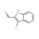 3-chloro-1H-indole-2-carbaldehyde (CAS 110912-15-7) - chemical structure image