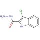 3-Chloro-1H-indole-2-carbohydrazide - chemical structure image